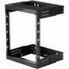 StarTech.com 2-Post 12U Heavy-Duty Wall Mount Network Rack, 19" Open Frame Server Rack with Adjustable Depth
