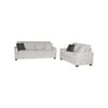 2+3 Seater Sofa Set Polyester Fabric Multilayer Two Pillows Individual Pocket Spring