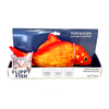 Pettec Flippy Fish Orange SE - Wiggling Plush Fish for Cats