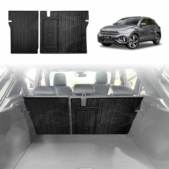 Back Seat Protector For Volkswagen Vw T-roc 2020-onwards All Weather Heavy Duty Car Seat Kick Mats Cover Accessories