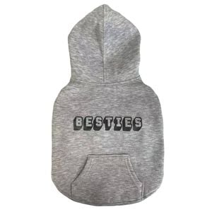 Art & Bob Medium Grey Besties Hoodie