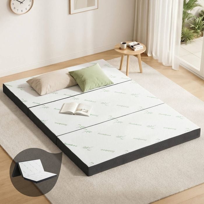 Giselle Bedding Foldable Mattress Folding Foam Double Bamboo