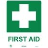 Pinnacle 400 x 300mm Poly First Aid Sign