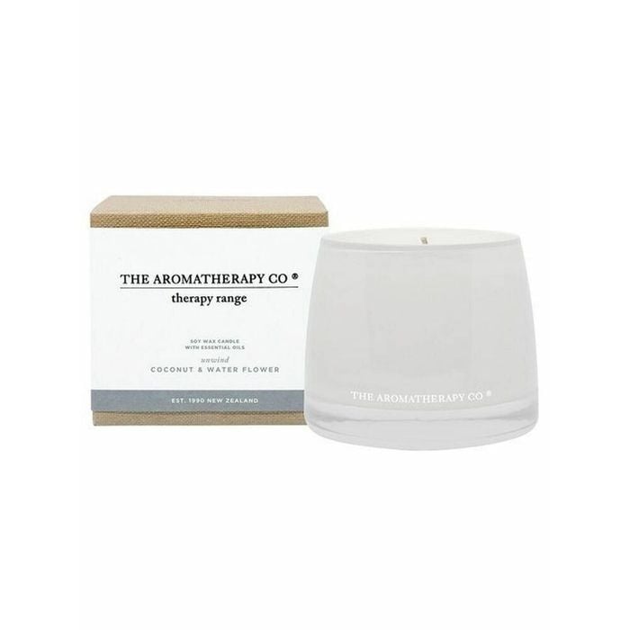 THE AROMATHERAPY CO Therapy Candle Unwind - Coconut & Water Flower