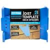 Titan Install Decking And Joist Template Spacer - 2 Pack