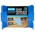 Titan Install Decking And Joist Template Spacer - 2 Pack