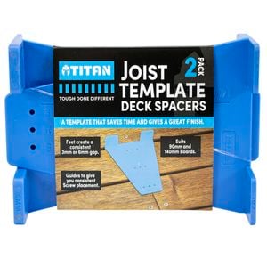 Titan Install Decking And Joist Template Spacer - 2 Pack