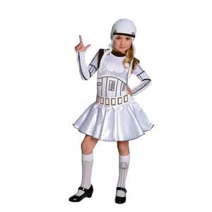 Star Wars Size M Stormtrooper Girl Tutu Dress Kids/Girls Dress-up Party Costume