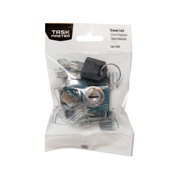 Taskmaster 19 x 22mm Drawer Lock