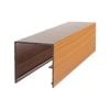 DECO 50 x 50mm 6.5m Casuarina DecoBatten QuickClick Cover