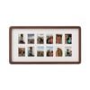 VeeArt Wooden Collage Photo Frame Walnut 8x16" Elliot Series