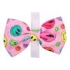 Eco-Pup Themed Dog/Pet Novelty Dress Up Costume Bow Tie Smiley Coloured Pattern
