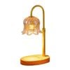 Catzon Flower Candle Warmer Lamp Adjustable Dimmable Warmers-amber