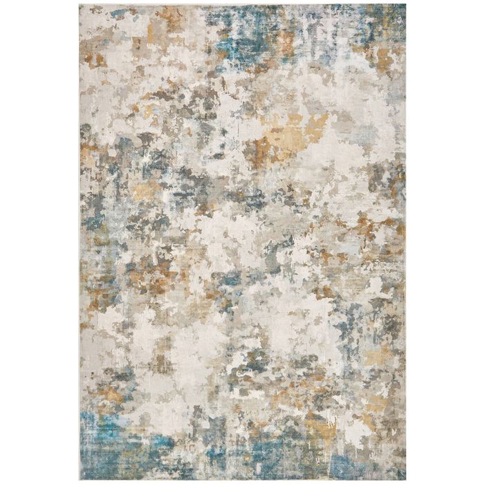 Renew Zane Marine 220x150cm - Medium Machine Washable Rug