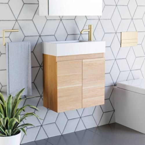 The
  Select Wall Hung Vanities are the perfect solution for small bathrooms. I/N:
  0035763