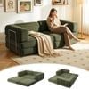 Artiss Convertible Sofa Bed Folding Green