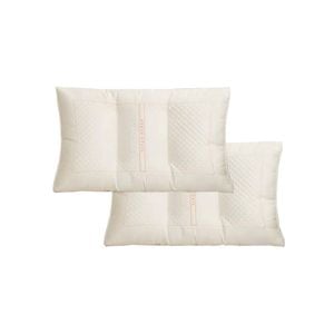 Twin Pack Pearl Protein & Latex Skin Friendly Standard Pillows 48 x 74 cm