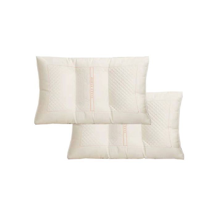 Twin Pack Pearl Protein & Latex Skin Friendly Standard Pillows 48 x 74 cm