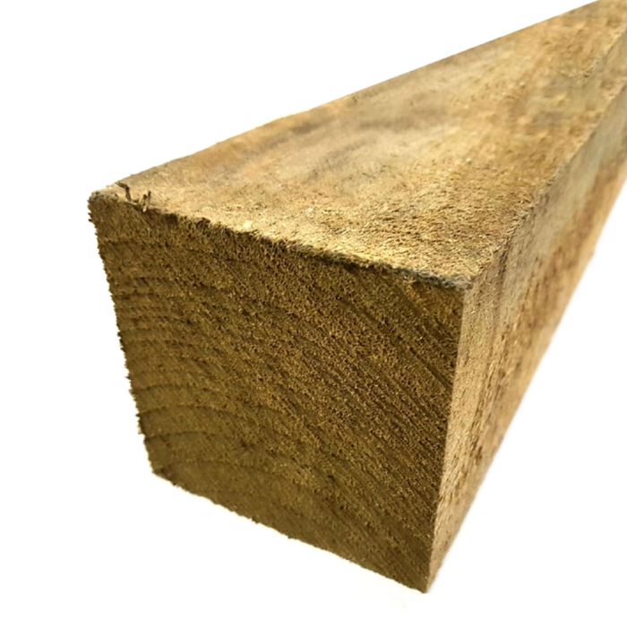 100 x 100mm 3.6m Post H4 Treated Pine Sawn CCA