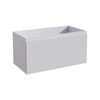 Stein 1200mm White Select Wall Hung Handleless Single Drawer Vanity - Cabinet Only