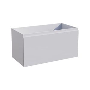 Stein 1200mm White Select Wall Hung Handleless Single Drawer Vanity - Cabinet Only