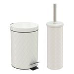 Living Elements White 2 Piece Bathroom Set