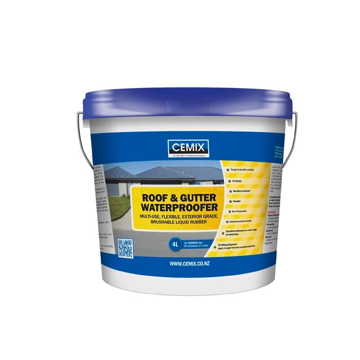 Cemix 4L Grey Roof and Gutter Waterproofer - 4L