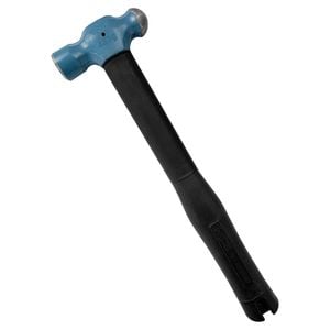 Mumme Tools 450g Normalised Ball Pein Hammer with Pinned Steel Core Fibreglass Handle