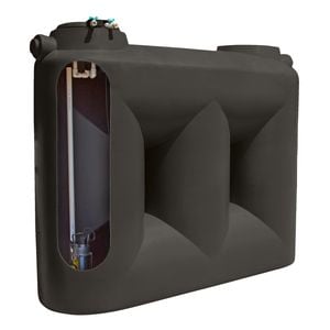 Clark Tanks 2000L Native Grey Tradepack Tank And Davey Evo MK2 Pump
