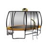 Kahuna Trampoline 8 Ft X 14ft Oval With Basketball Set - Orange