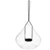 Hanging Tea Light Lamp with Metal Hanger 15x15.4cm