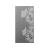 Walpix 1775 x 875 x 0.95mm Perforated Pre-Painted Metal Decorative Screen Folded Profile Mallow - Basalt