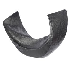 Amalfi Movi Abstract Sculpture Black 33.5x13.5x25cm