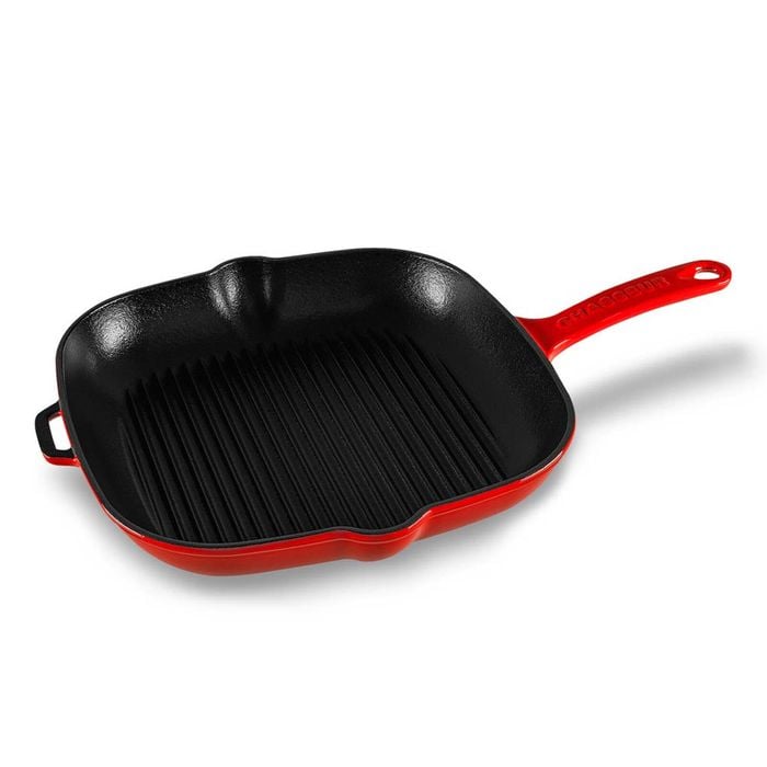Chasseur Square Grill Inferno 25cm Red  - Inferno Red