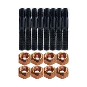 8 Pcs M8x1.25x50mm High Tensile Stud Kit For Manifold & Turbo