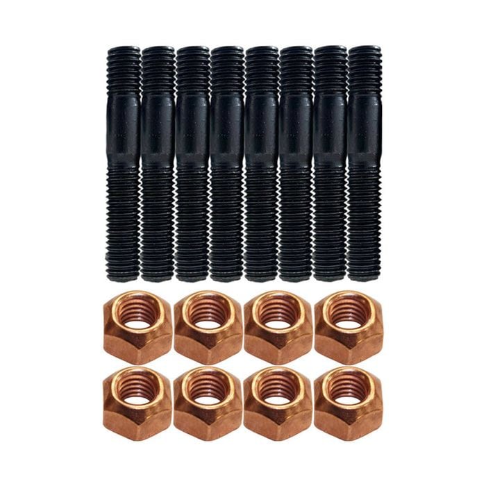 8 Pcs M8x1.25x50mm High Tensile Stud Kit For Manifold & Turbo