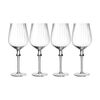 4pc Casa Domani Giovana Wine Glass Set 600ml Goblet