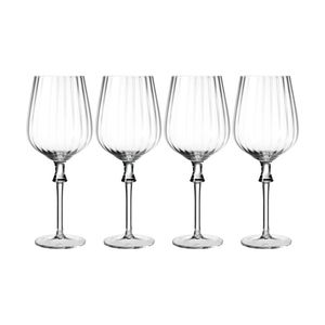 4pc Casa Domani Giovana Wine Glass Set 600ml Goblet