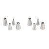2 x 4pc Wiltshire Cake Decorating Flower Piping Tip Nozzles