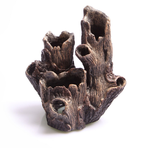 Aqua One Wood with Holes Ornament (36746)