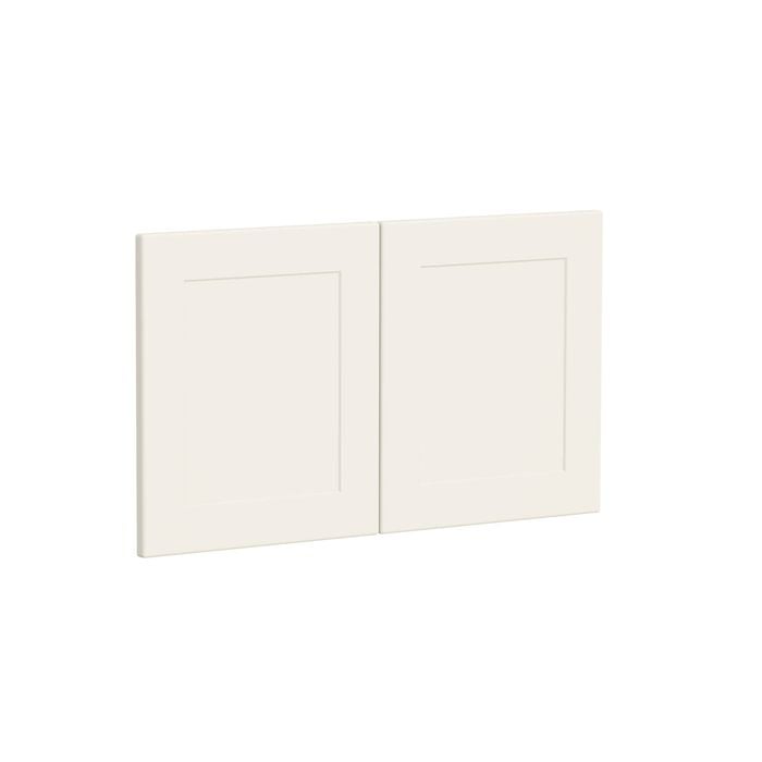 Kaboodle 800mm Antique White Alpine Farmhouse Sink Doors - 2 Pack