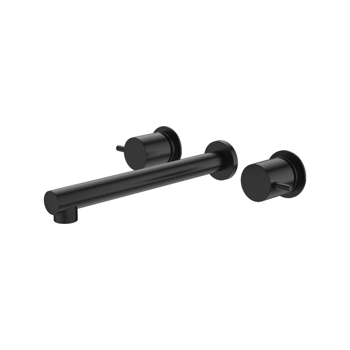 Caroma Luna Lever Bath Set Black