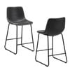 Oikiture Bar Stools Grey X2
