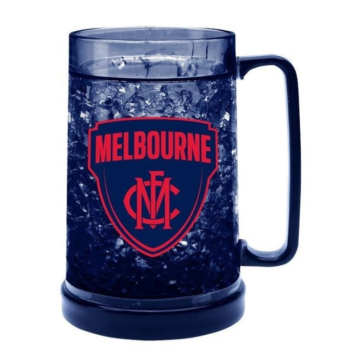 Afl Colour Freeze Mug - Melbourne Demons - 500ml - Gel Freeze Drink Cup
