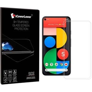 Icoverlover [2-pack] For Google Pixel 5 Tempered Glass Screen Protector Clear