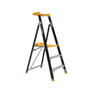 Gorilla 150kg Pro-Lite 3 Step Fibreglass Platform Ladder