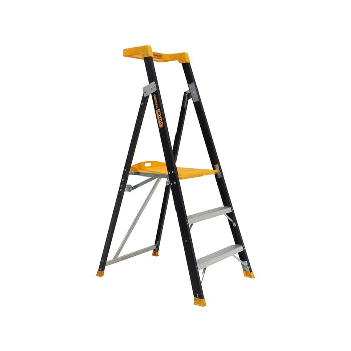 Gorilla 150kg Pro-Lite 3 Step Fibreglass Platform Ladder