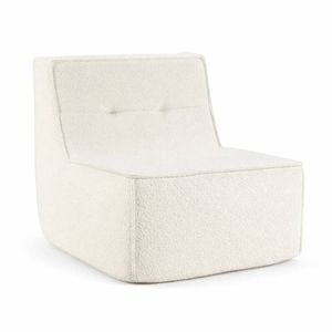 Grumpi Furniture Loungi Armchair - Boucle Ivory