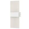 Brilliant 29cm White Matt LED Modern Wisher Wall Light