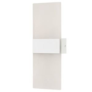 Brilliant 29cm White Matt LED Modern Wisher Wall Light